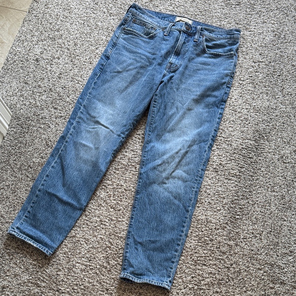 Madewell Men's Straight Blue Jeans